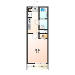 大阪城公園駅 徒歩10分 1階の物件間取画像